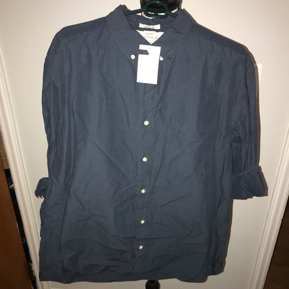 Men’s New with tags H&M Blue button down